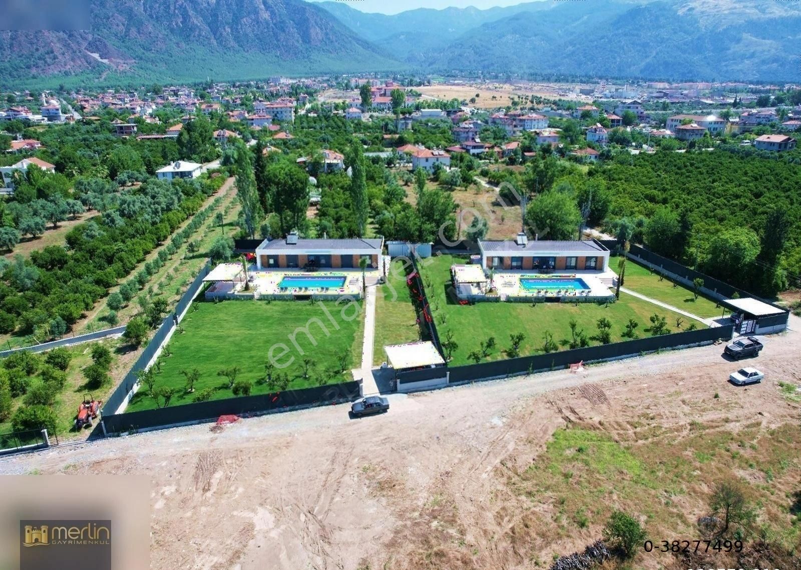 Köyceğiz Toparlar Satılık Villa Merlin'den Köyceğiz'de 180 m² 4+1 satılık müstakil havuzlu villa