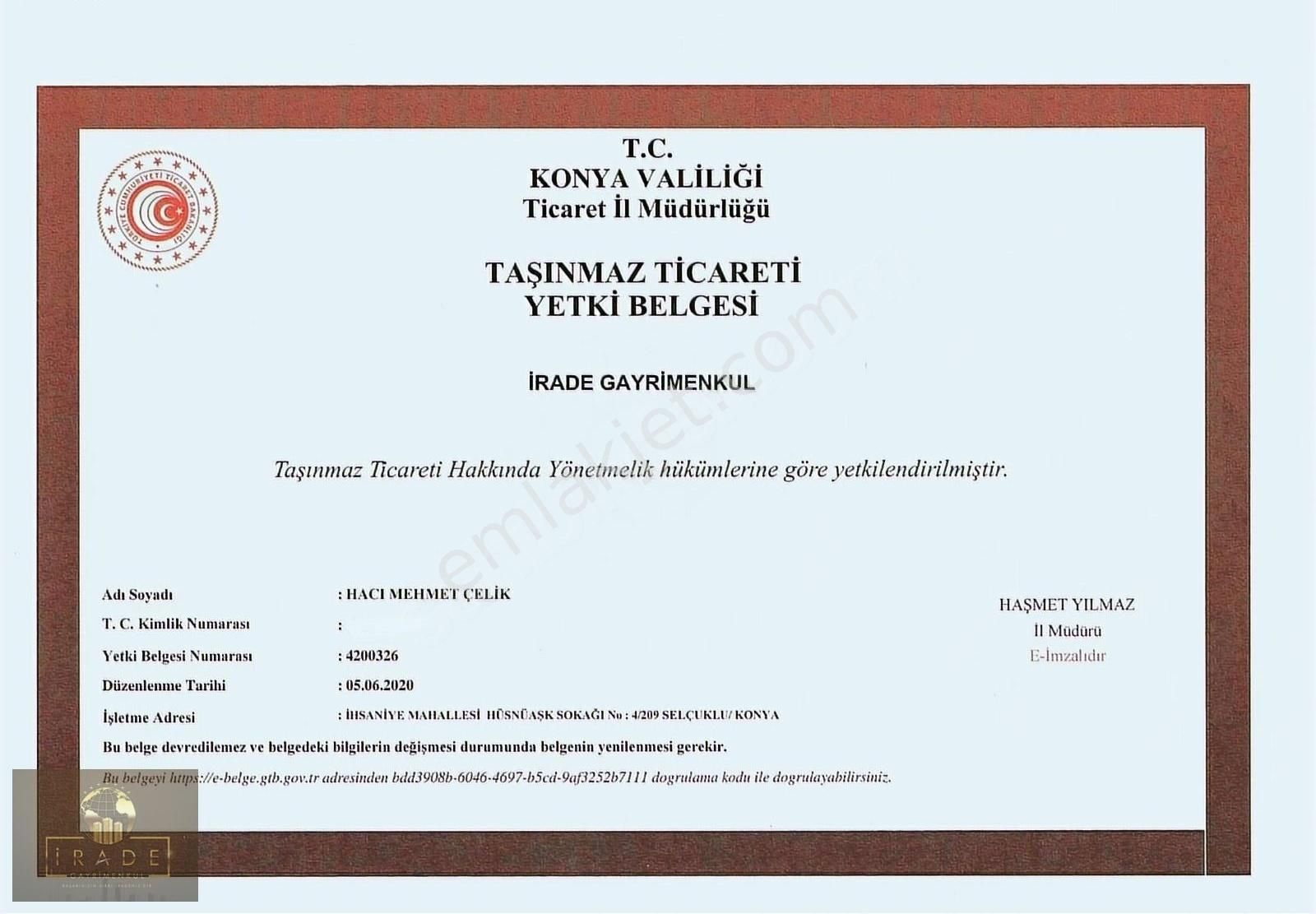 Karahüyük Akdes Sokakda 9831 M2 Yeri Belli Hisseli Satılık Arazi - Görsel 8