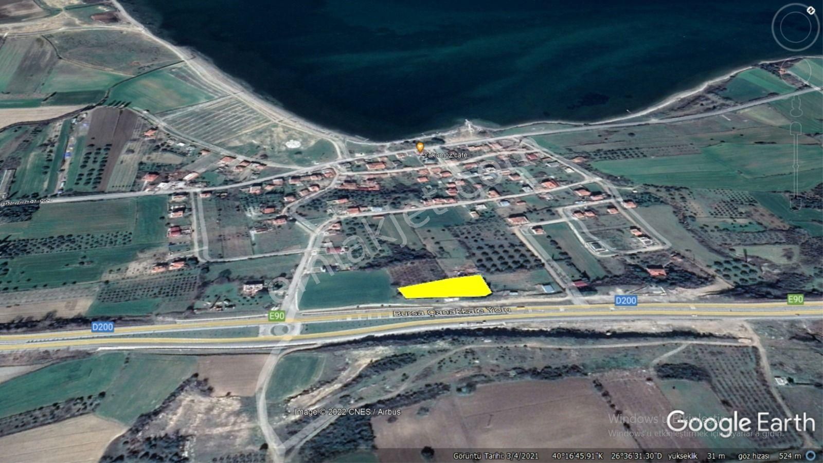 Çanakkale Lapseki Satılık Boğaz Ve Köprü Manzaralı Villa - Görsel 3