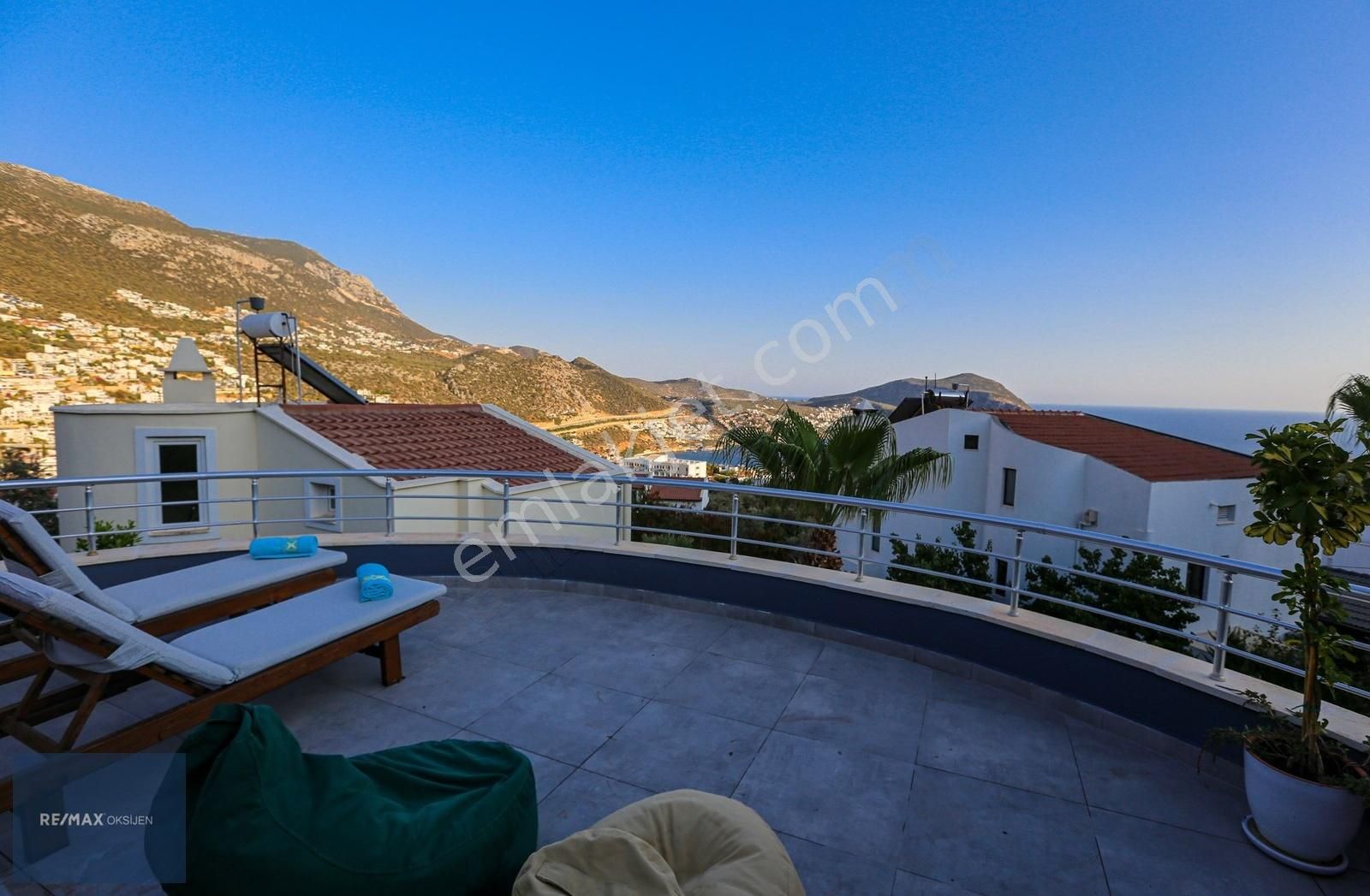Remax Oksi̇jen Antalya Kaş Kalkan Mahallesi 3+1 Oda Satılık Villa ...