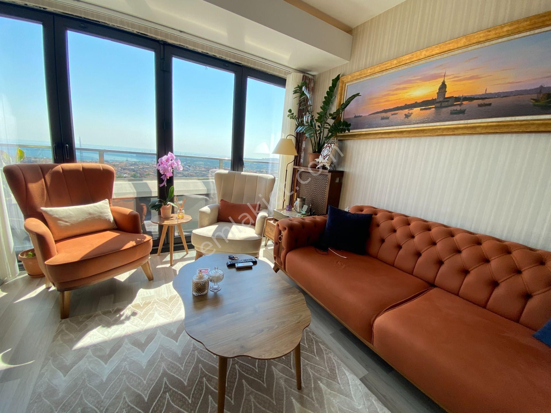 Pegaas'tan Allure Tower'da Deniz-e5 Manzaralı Eşyalı 1+1 Daire