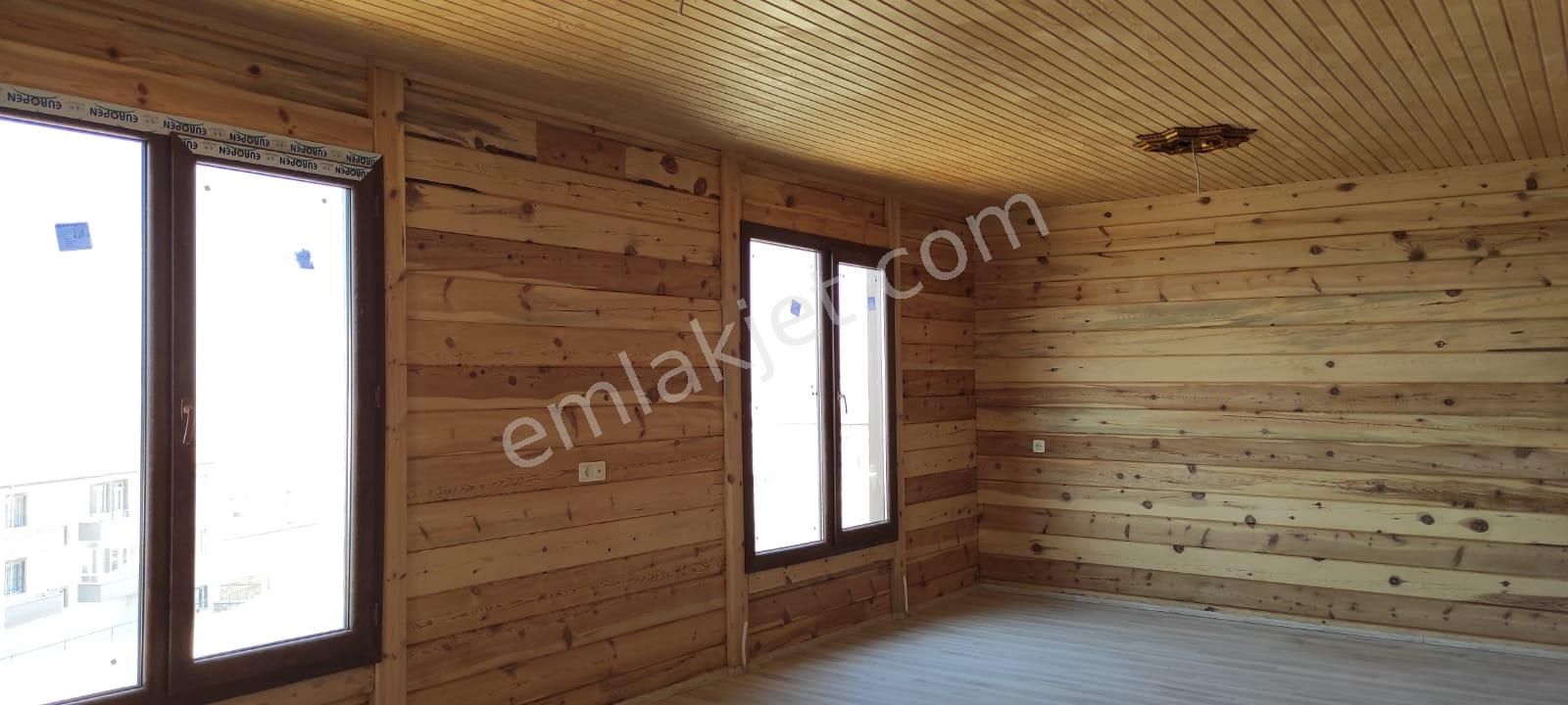 Emsali Olmayan Ahşap Villa Nefes Alan Sağlıklı Ev - Görsel 6