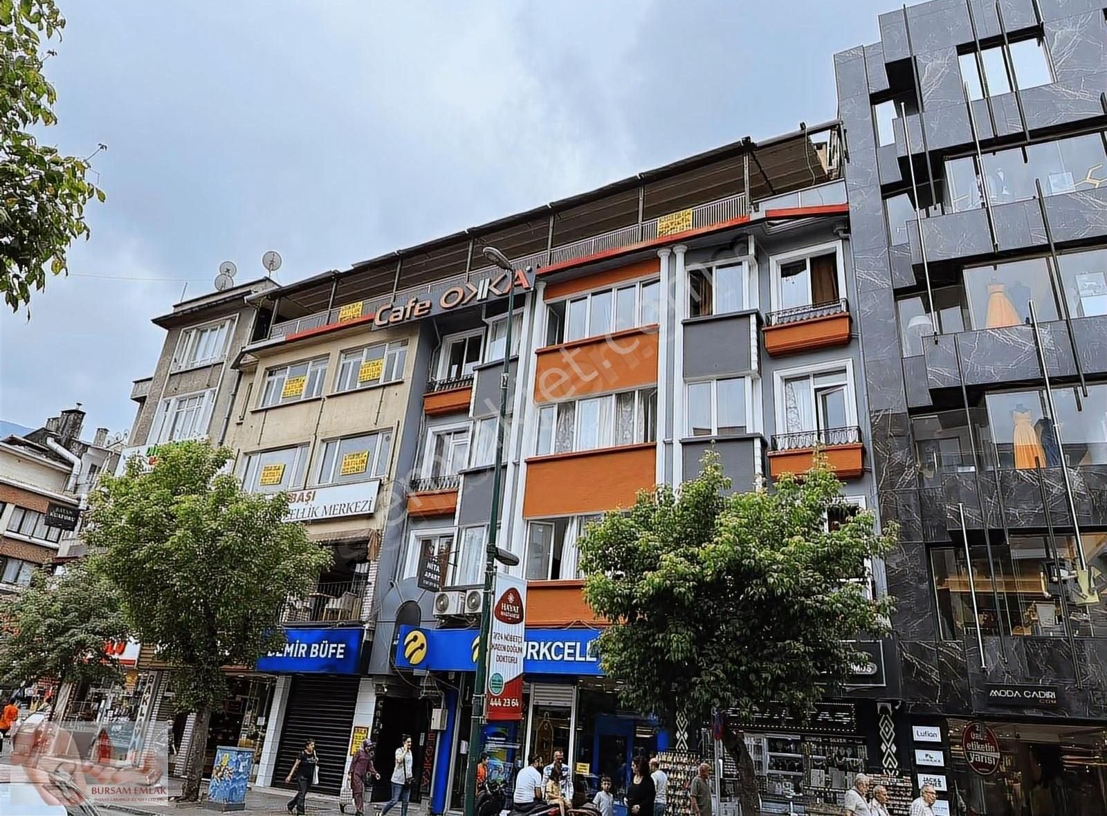 Bursa Osmangazi Satılık Kafe & Bar SETBAŞI CADDE ÜZERİNDE KAFEYE UYGUN 265M2 CADDEYE CEPHELİ İŞYERİ