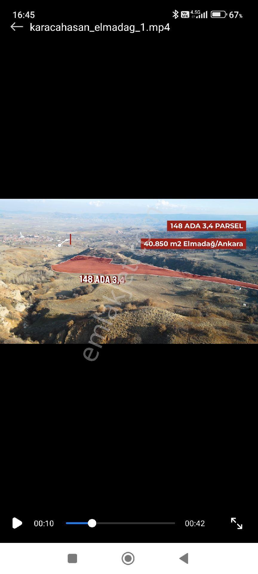 Satılık Tarla Karacahasan Köyü, Elmadağ, Ankara - Görsel 16