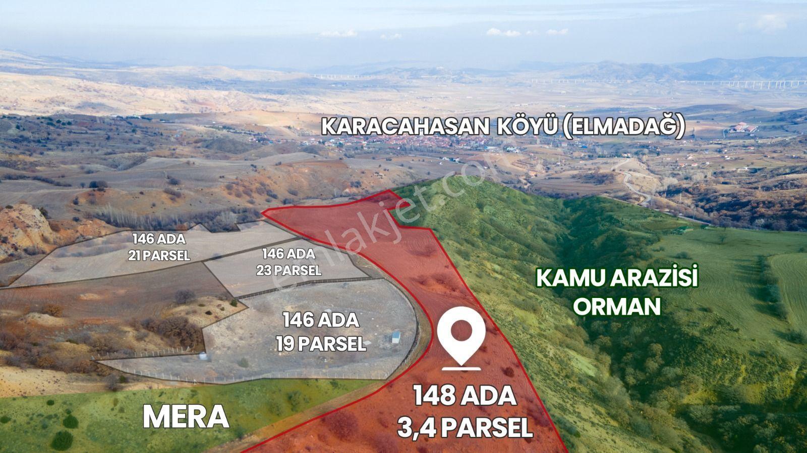 Satılık Tarla Karacahasan Köyü, Elmadağ, Ankara - Görsel 19