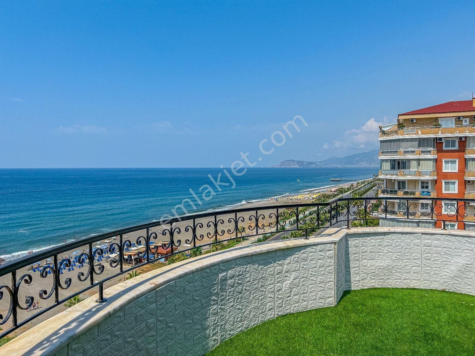 Alanya Mahmutlar Satılık Daire  ALANYA MAHMUTLAR 3+2 250M2 SEA FRONT FULL LUXURY FURNISHED DUPLEX