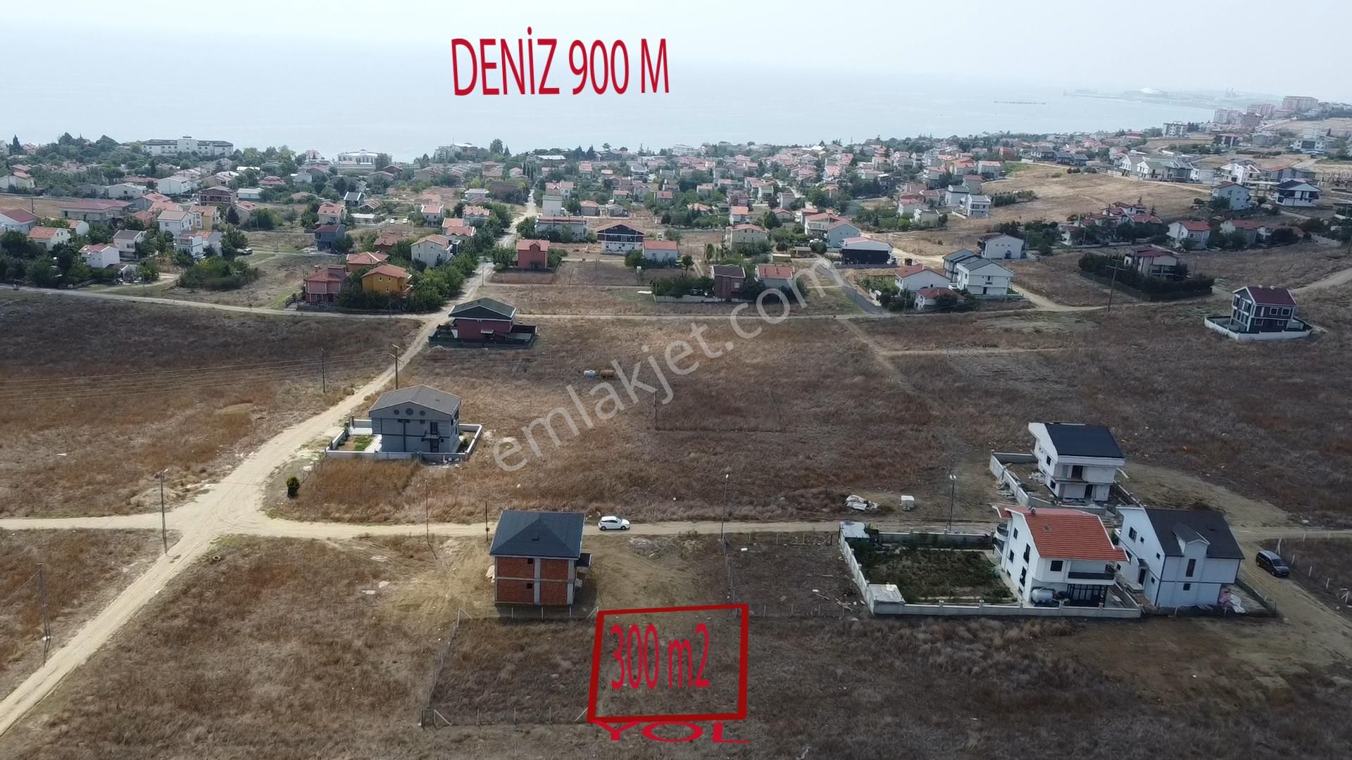 Silivri Gümüşyaka Satılık Villa İmarlı WİSREM GAYRİMENKUL DEN GÜMÜŞYAKA DA DENİZ MANZARALI VİLLA ARSASI