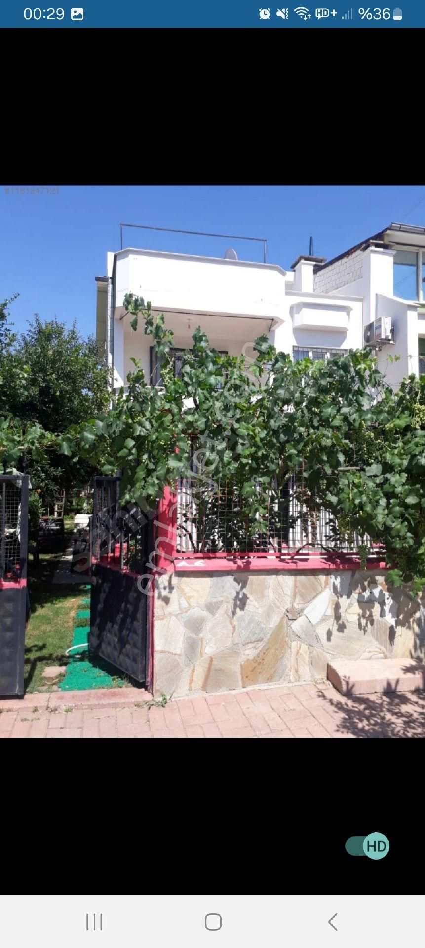 Nazilli Dallıca Satılık Daire 3 Katlı Villa Bahçeli