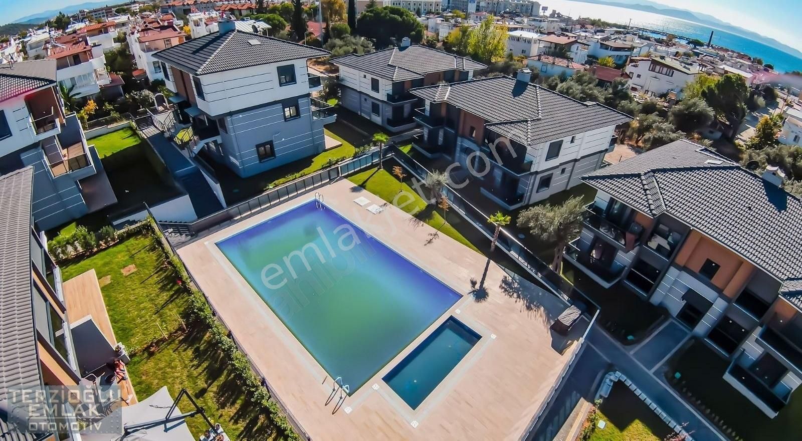 Edremit Güre Satılık Villa TERZİOĞLU'NDAN GÜRE İSKELEDE MANZARALI 4+2 DELUXE VİLLA