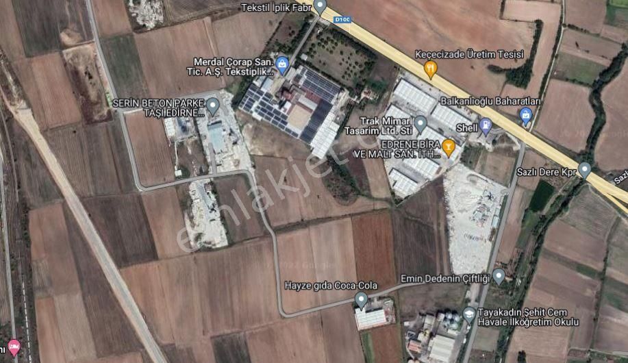 Gümrük Ve Sınıra Yakın & Sanayi Ve Lojistik İmarlı Arsa - Görsel 6