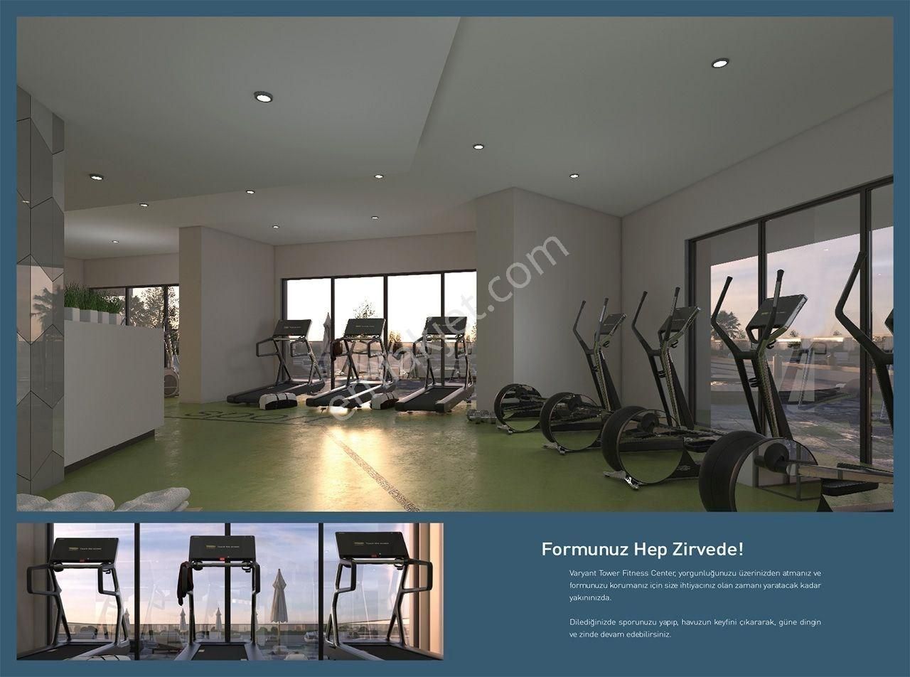 İzmir Bornova Deniz Manzaralı Havuzlu Eşyalı Lüks Satılık Rezidans Daire - Görsel 13