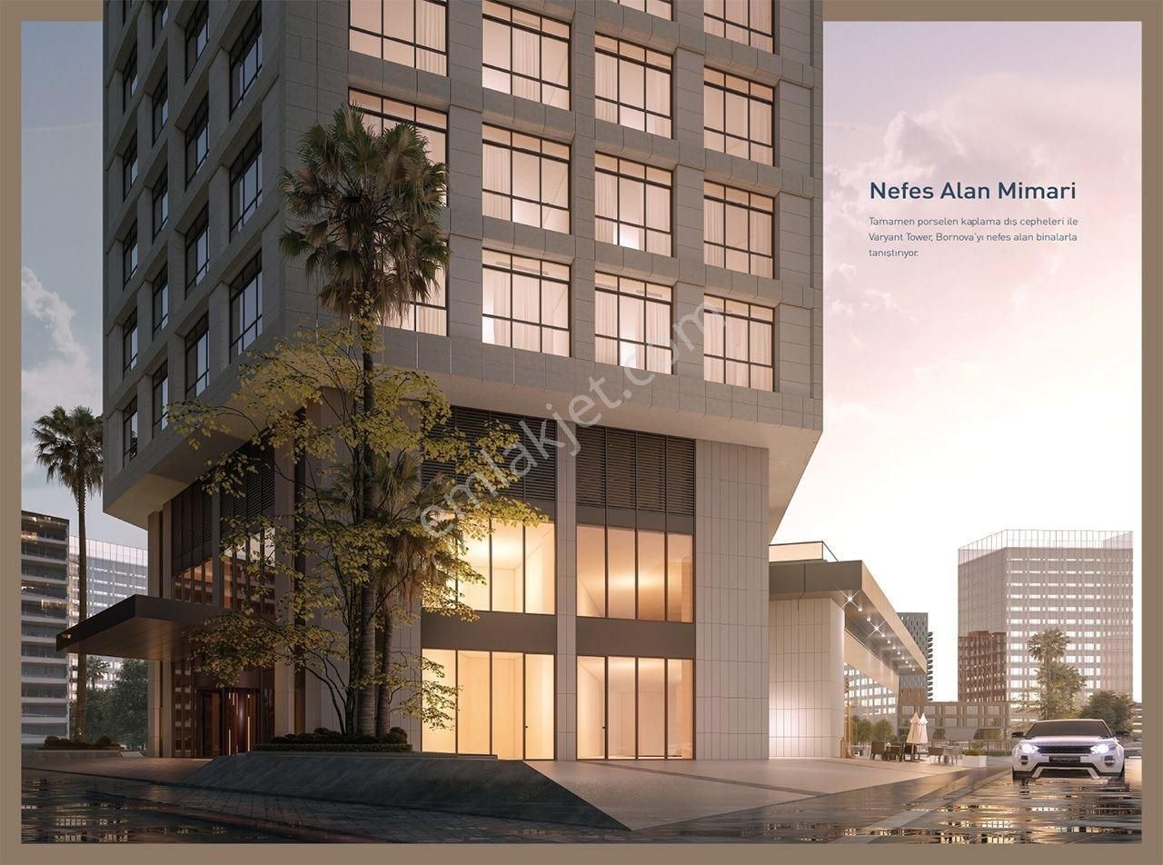 İzmir Bornova Deniz Manzaralı Havuzlu Eşyalı Lüks Satılık Rezidans Daire - Görsel 33