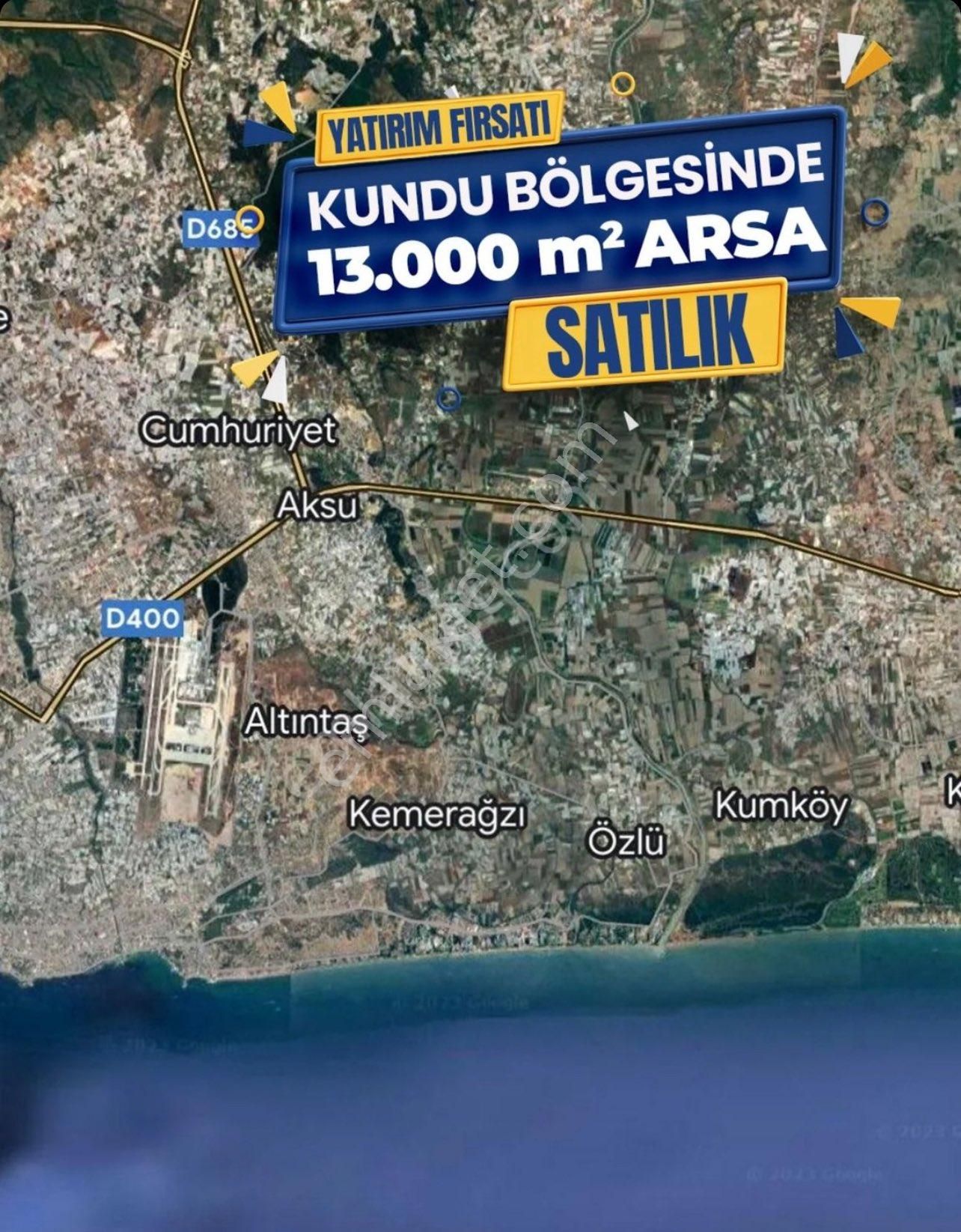 Nyc Group Kundu Bölgesin De Yatırımlık 13,000 M2 Satılık Arsa