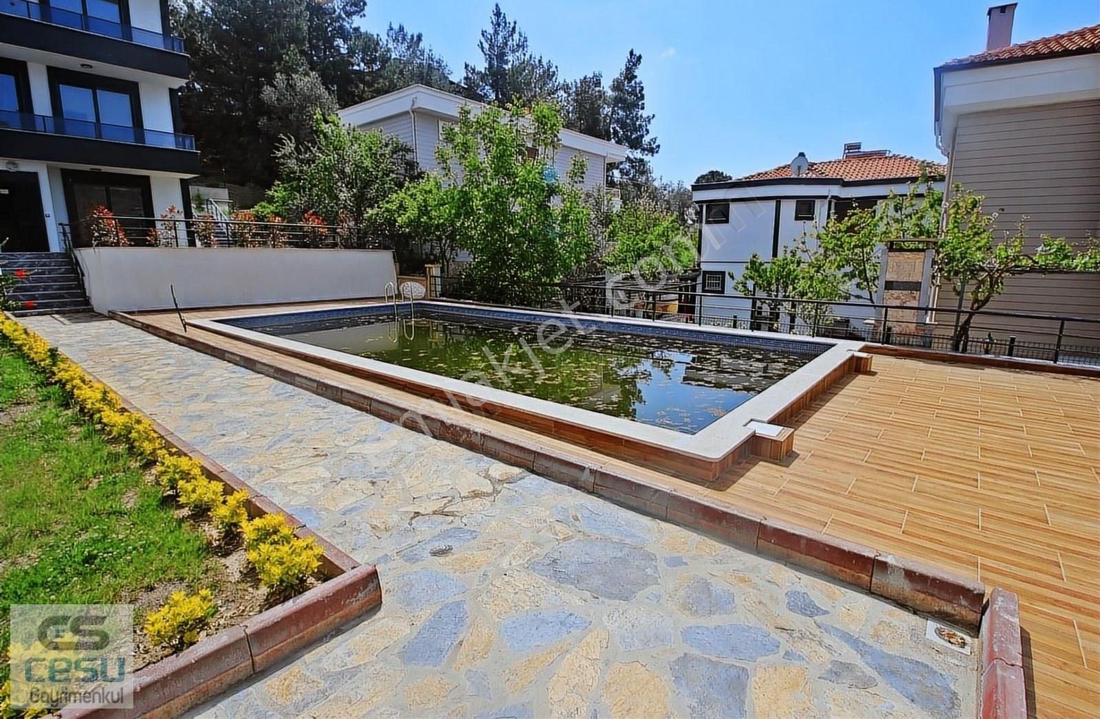 Edremit Güre Satılık Villa CESU GAYRİMENKUL'DEN 4+1 SIFIR HUVUZLU MÜSTAKİL VİLLA