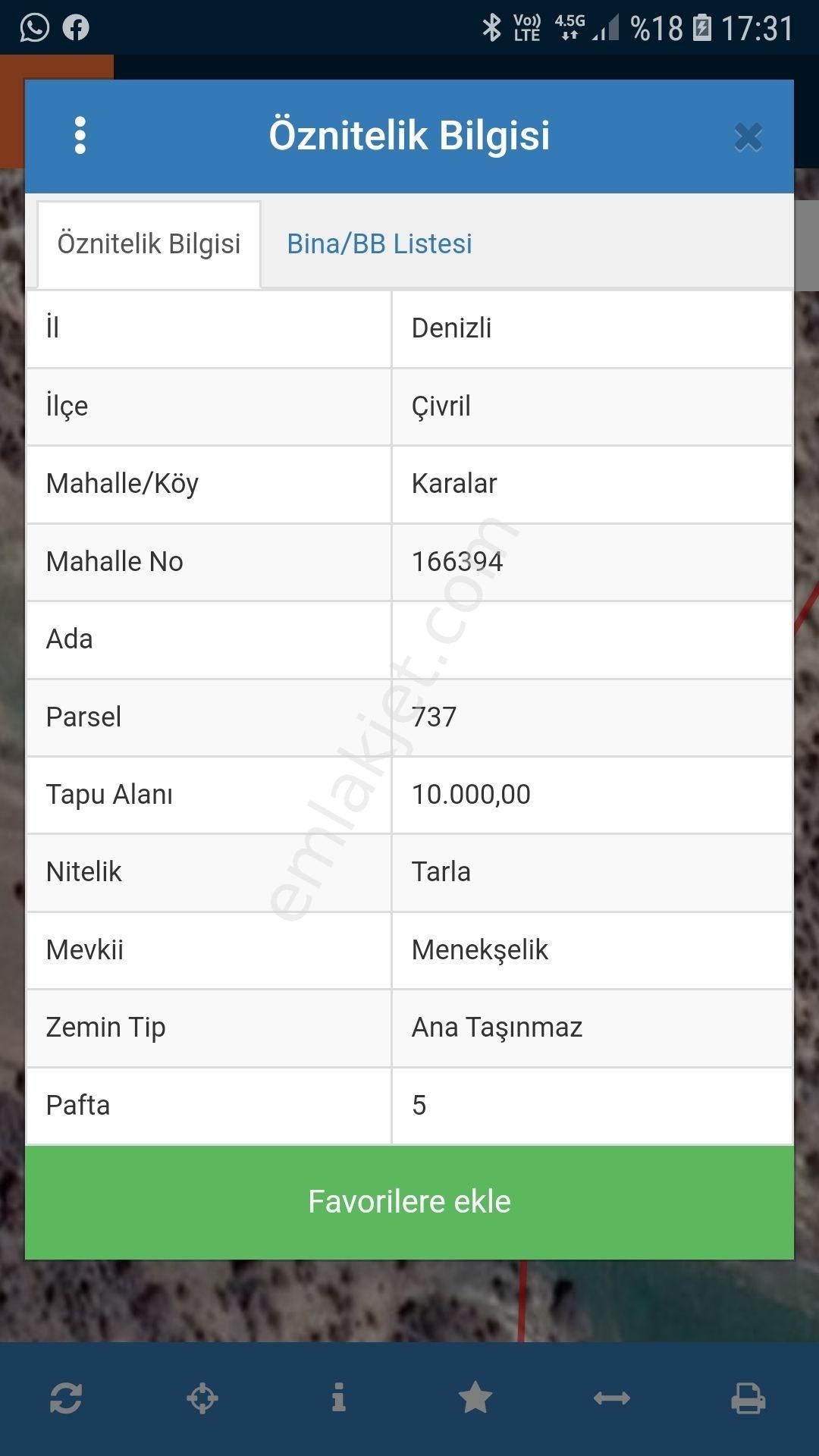 Çivril Karalar Satılık Tarla Çivril Özen Emlak Tan Satılık Tarla