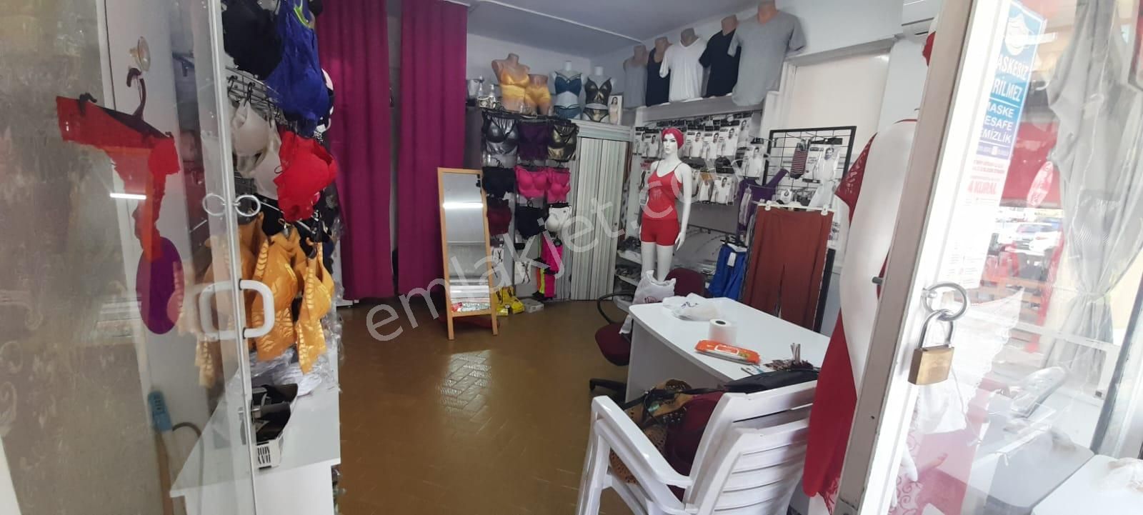 Alanya Kadıpaşa Kiralık Dükkan & Mağaza  KİRALIK İÇ GİYİM DÜKKANI