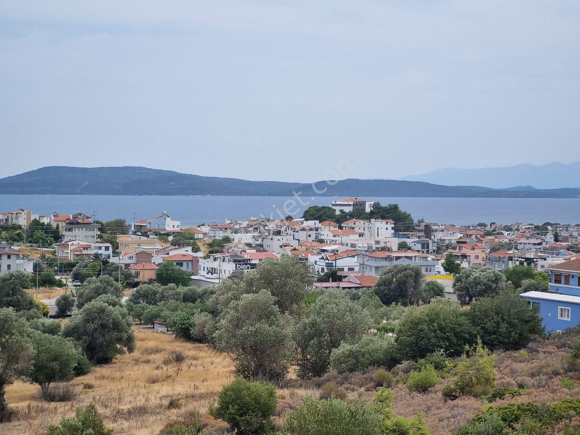 Mordoğan Çatalkaya Mevkiinde Muhteşem Manzaralı Satılık Tarla