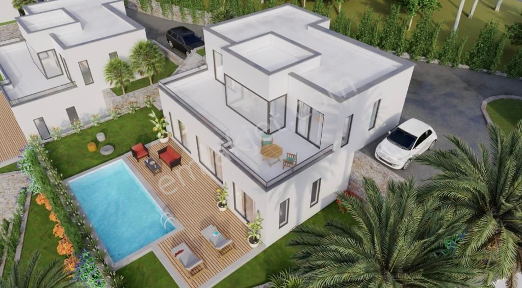 Bodrum Gümüşlük Denize 600m Geniş Bahçeli Manzaralı Sıfır Villalar - Görsel 2