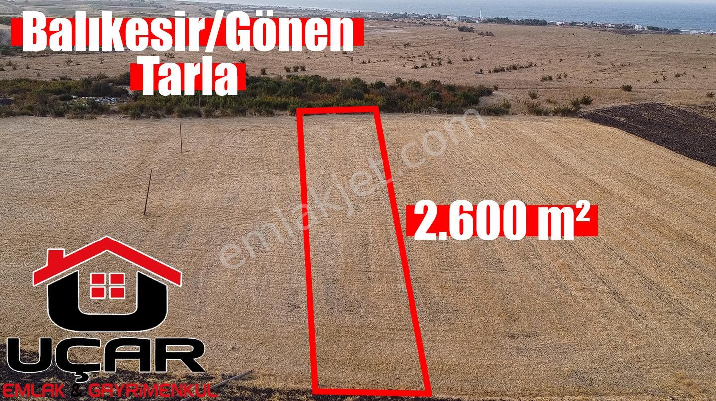 Gönen Kınalar Satılık Tarla Uçar Emlak'tan Balıkesir/gönen'in Popüler Köyünde Deniz Manzaralı 2.600 M² Tarla