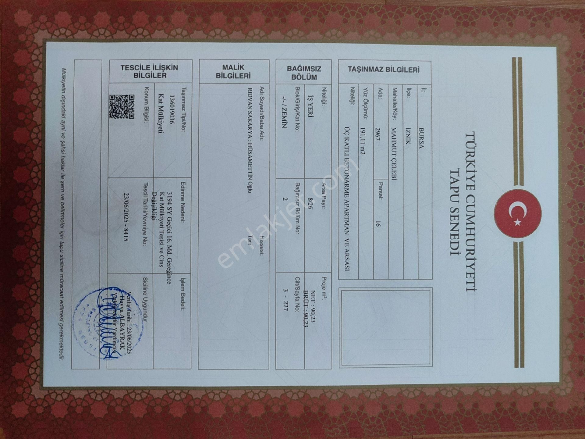 İznik Merkezi Yerde 4 Bölümden Oluşan İş Yeri Bina - Görsel 4