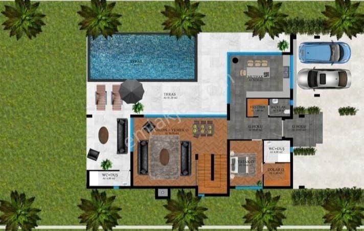 Girne Çatalköy'de 1 Ay Sonra Teslin 699000 Pound 'dan Başlayan Satılık 3+1 Ve 4+1 Villalar