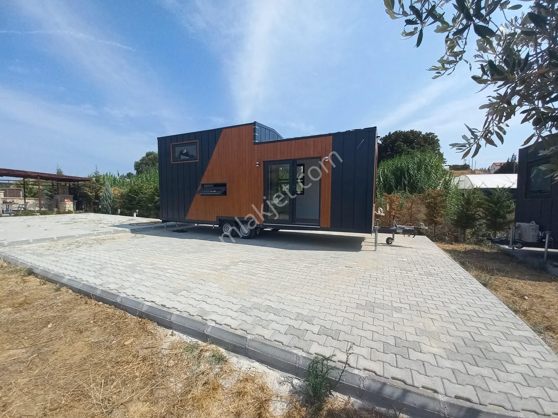 Bademler'de Mobilloop Terra 8.0 Tiny House + Tahsis Alanı - Görsel 23