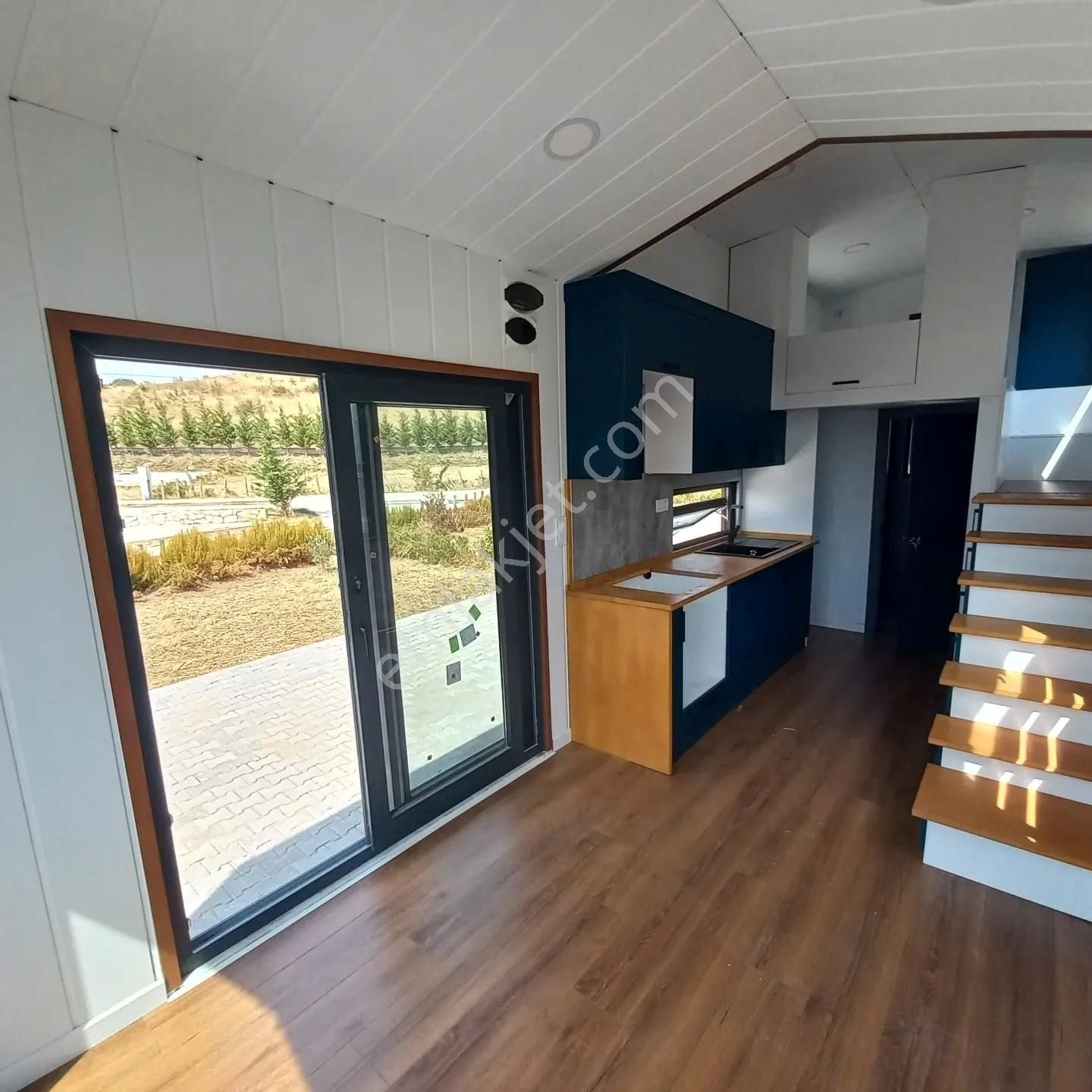 Bademler'de Mobilloop Terra 8.0 Tiny House + Tahsis Alanı - Görsel 13