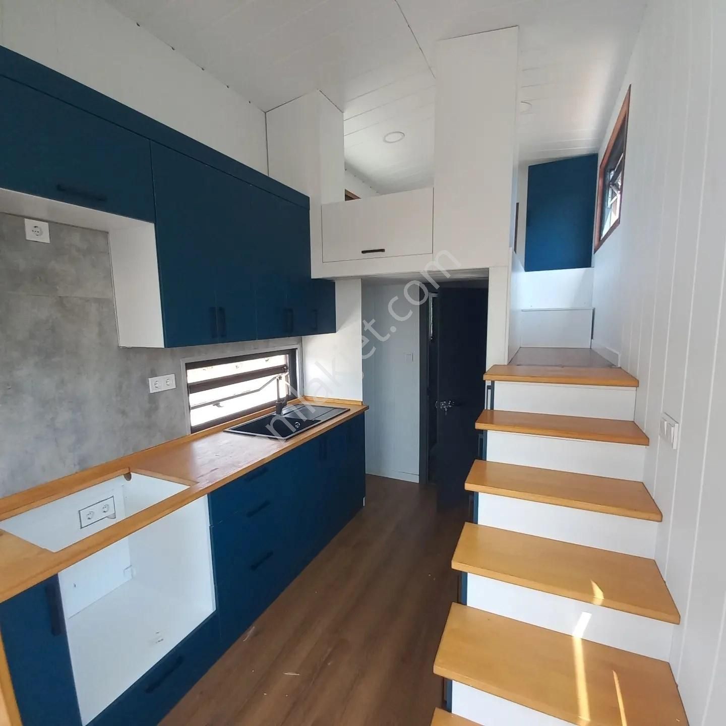 Bademler'de Mobilloop Terra 8.0 Tiny House + Tahsis Alanı - Görsel 17