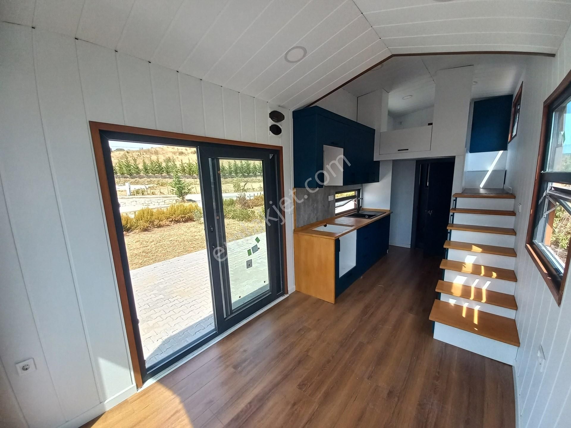 Bademler'de Mobilloop Terra 8.0 Tiny House + Tahsis Alanı - Görsel 15