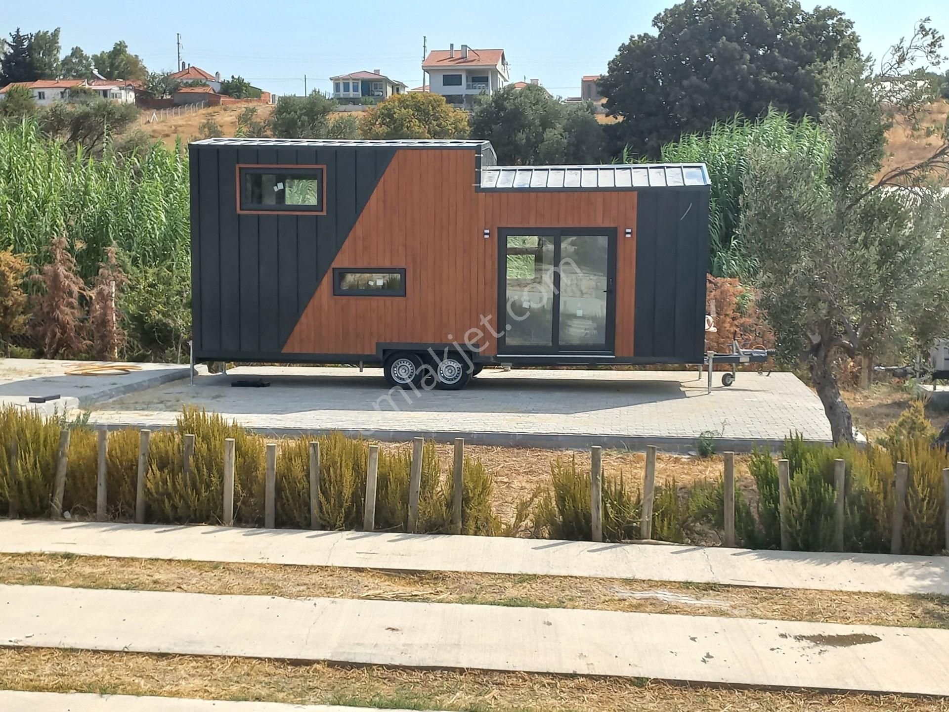 Bademler'de Mobilloop Terra 8.0 Tiny House + Tahsis Alanı - Görsel 8