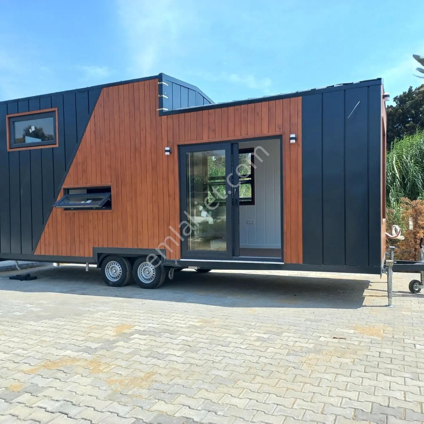 Bademler'de Mobilloop Terra 8.0 Tiny House + Tahsis Alanı - Görsel 14