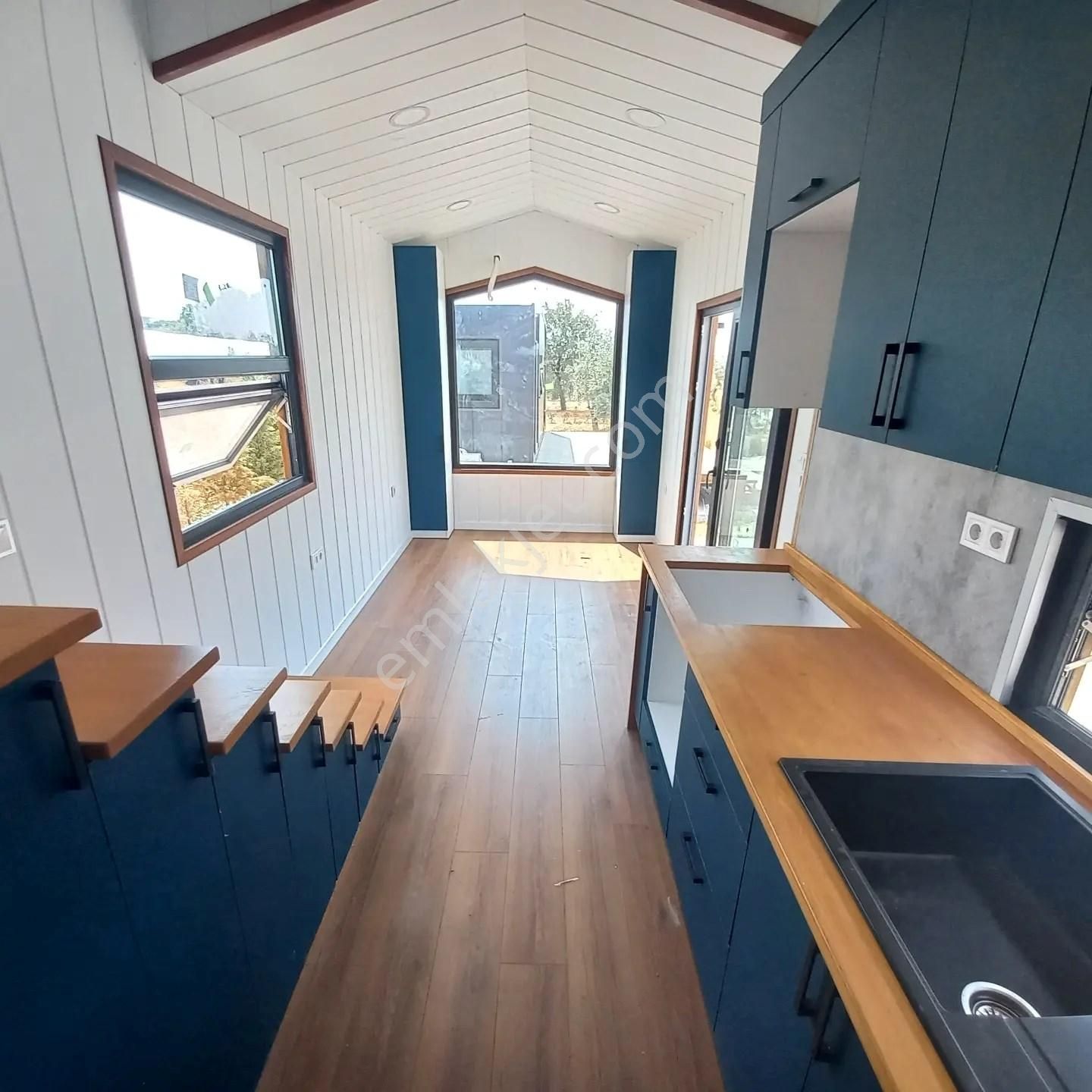 Bademler'de Mobilloop Terra 8.0 Tiny House + Tahsis Alanı - Görsel 16