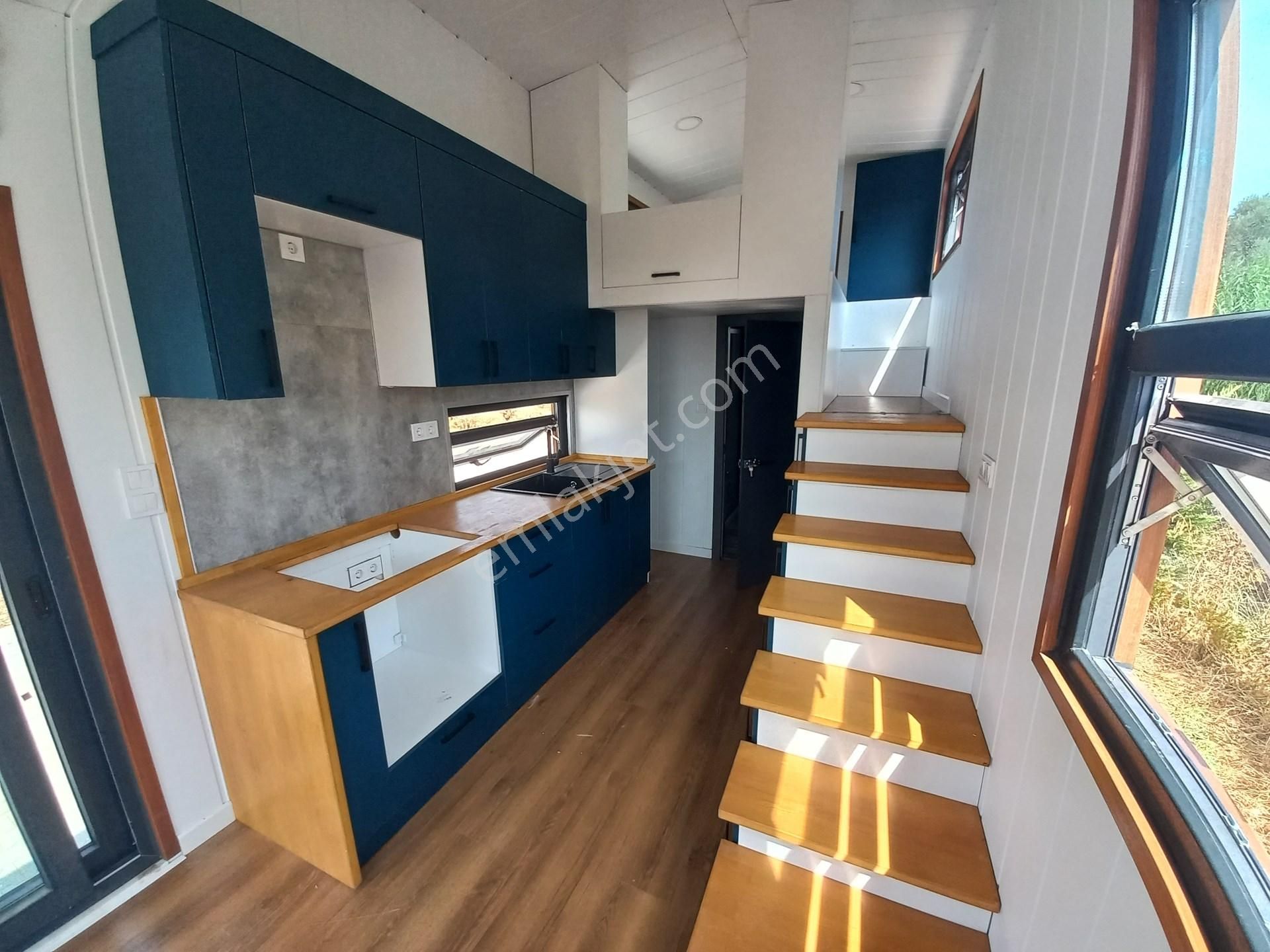 Bademler'de Mobilloop Terra 8.0 Tiny House + Tahsis Alanı - Görsel 20