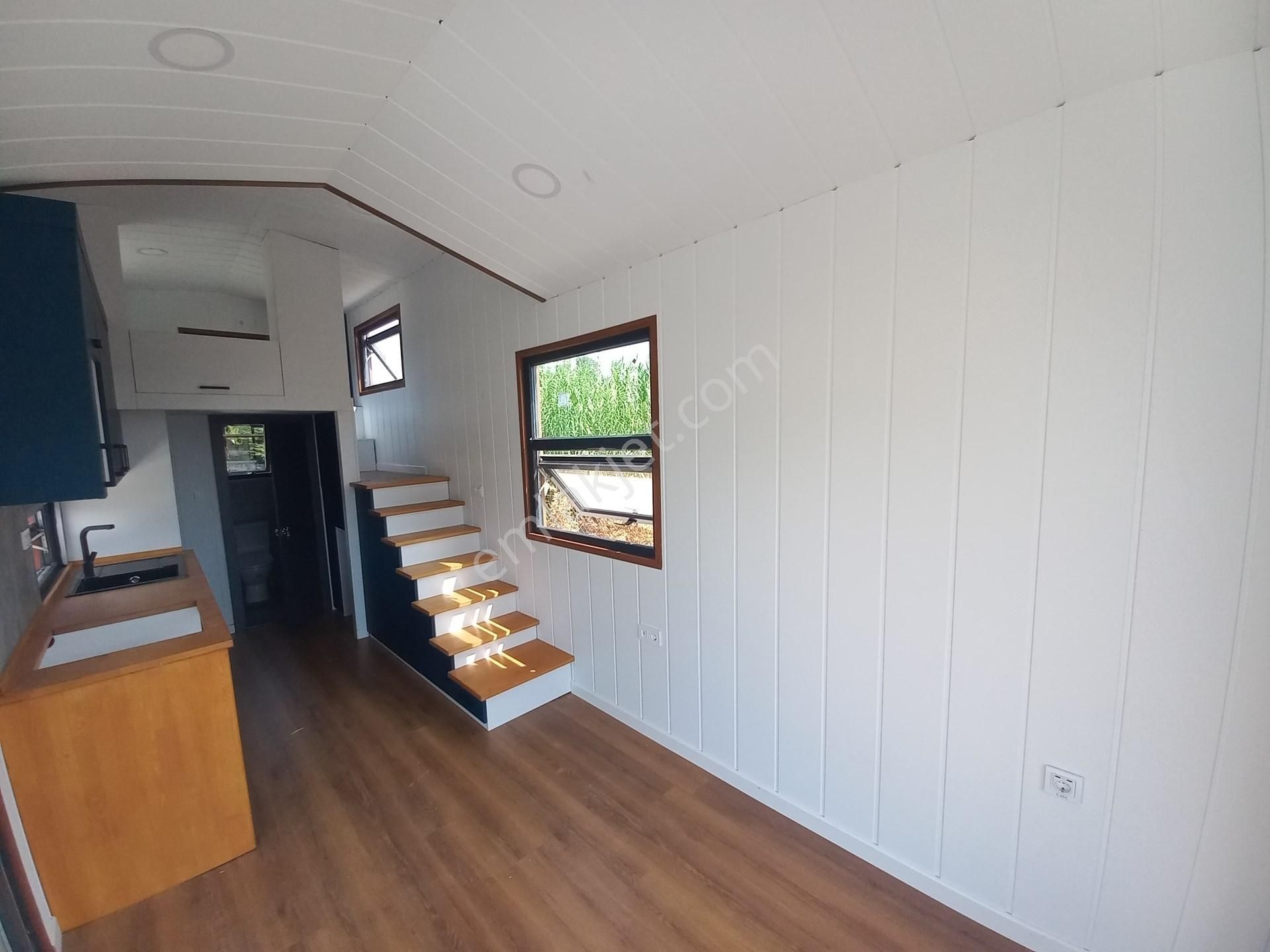 Bademler'de Mobilloop Terra 8.0 Tiny House + Tahsis Alanı - Görsel 7