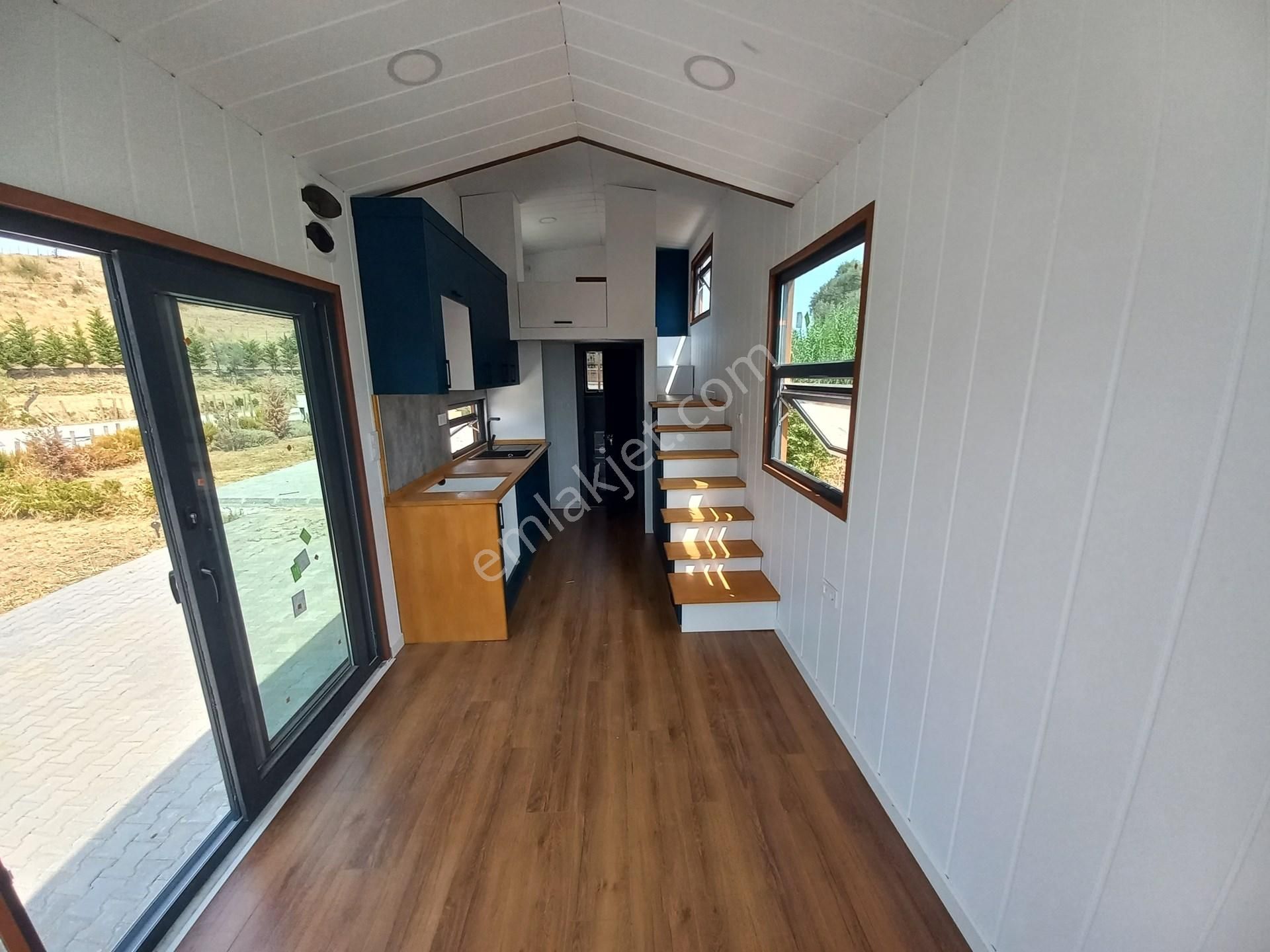 Bademler'de Mobilloop Terra 8.0 Tiny House + Tahsis Alanı - Görsel 9