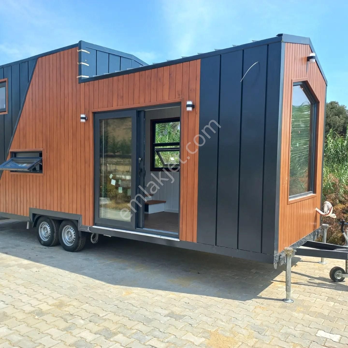 Bademler'de Mobilloop Terra 8.0 Tiny House + Tahsis Alanı - Görsel 5