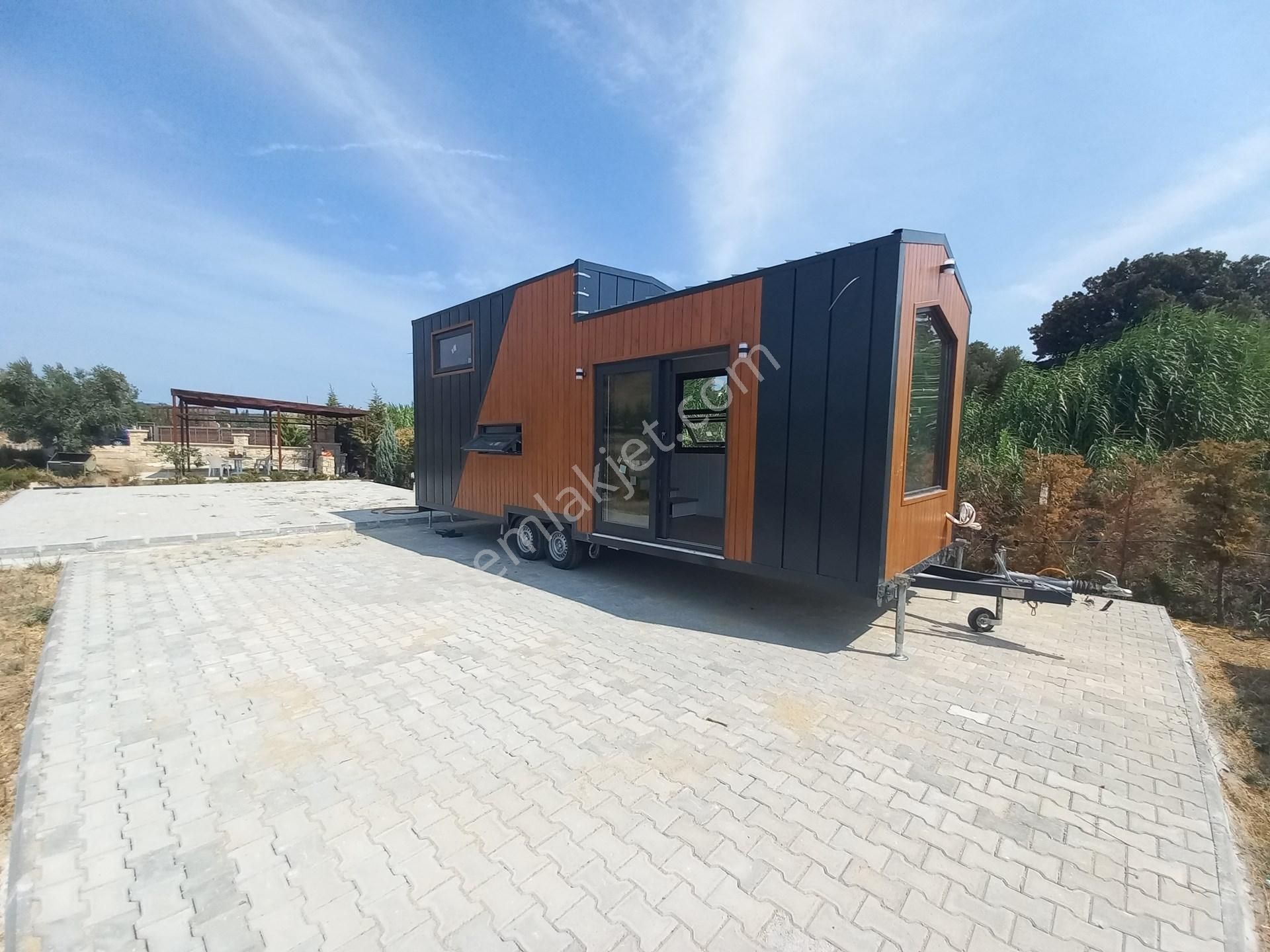 Bademler'de Mobilloop Terra 8.0 Tiny House + Tahsis Alanı - Görsel 29