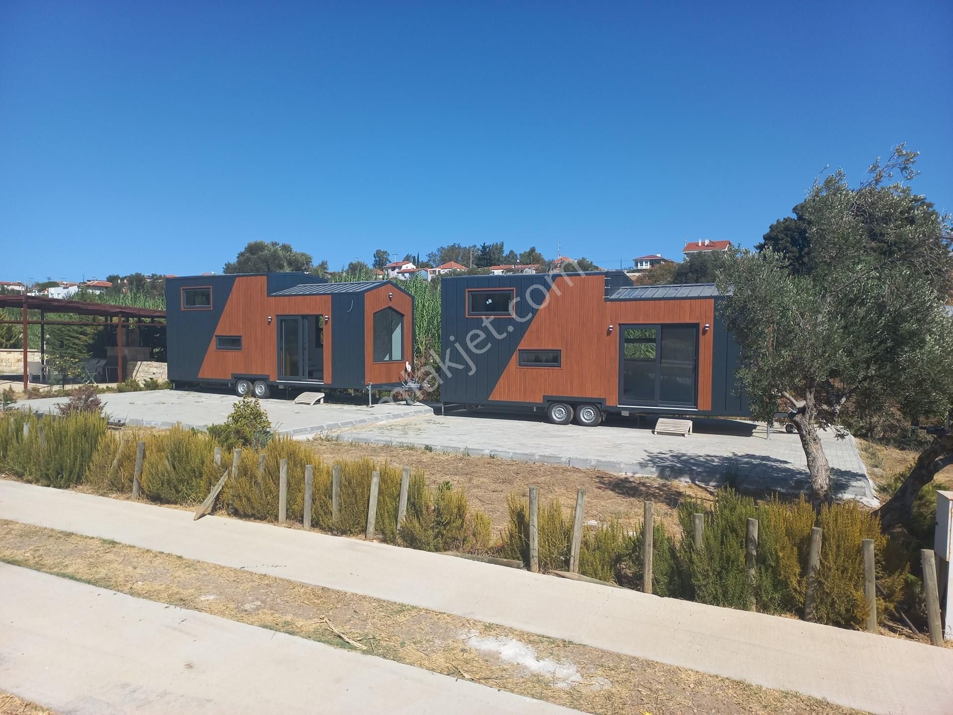 Bademler'de Mobilloop Terra 8.0 Tiny House + Tahsis Alanı - Görsel 12