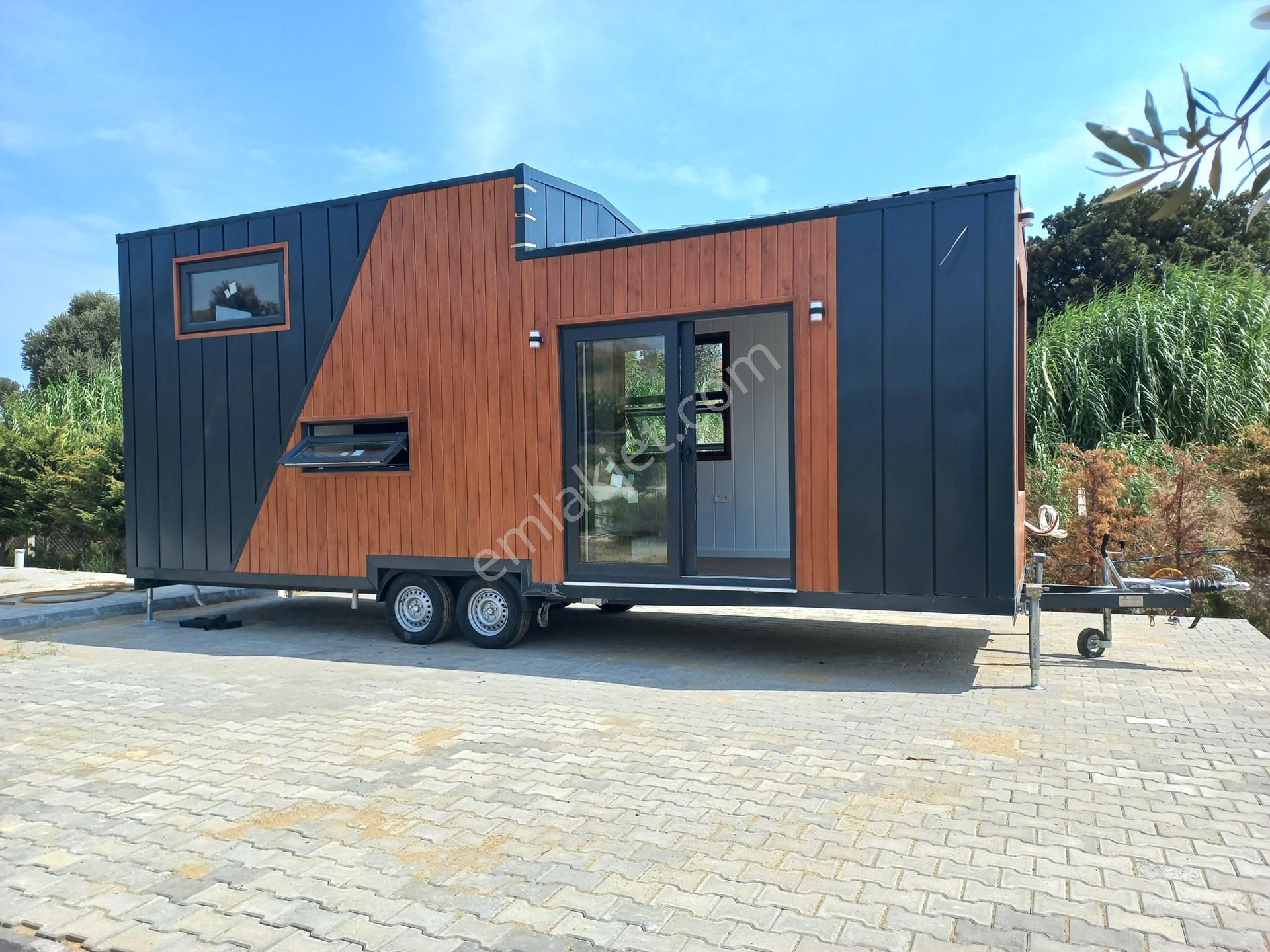 Bademler'de Mobilloop Terra 8.0 Tiny House + Tahsis Alanı - Görsel 30
