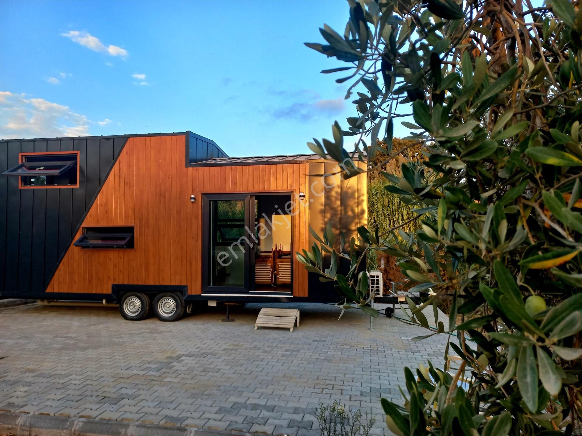 Bademler'de Mobilloop Terra 8.0 Tiny House + Tahsis Alanı - Görsel 19