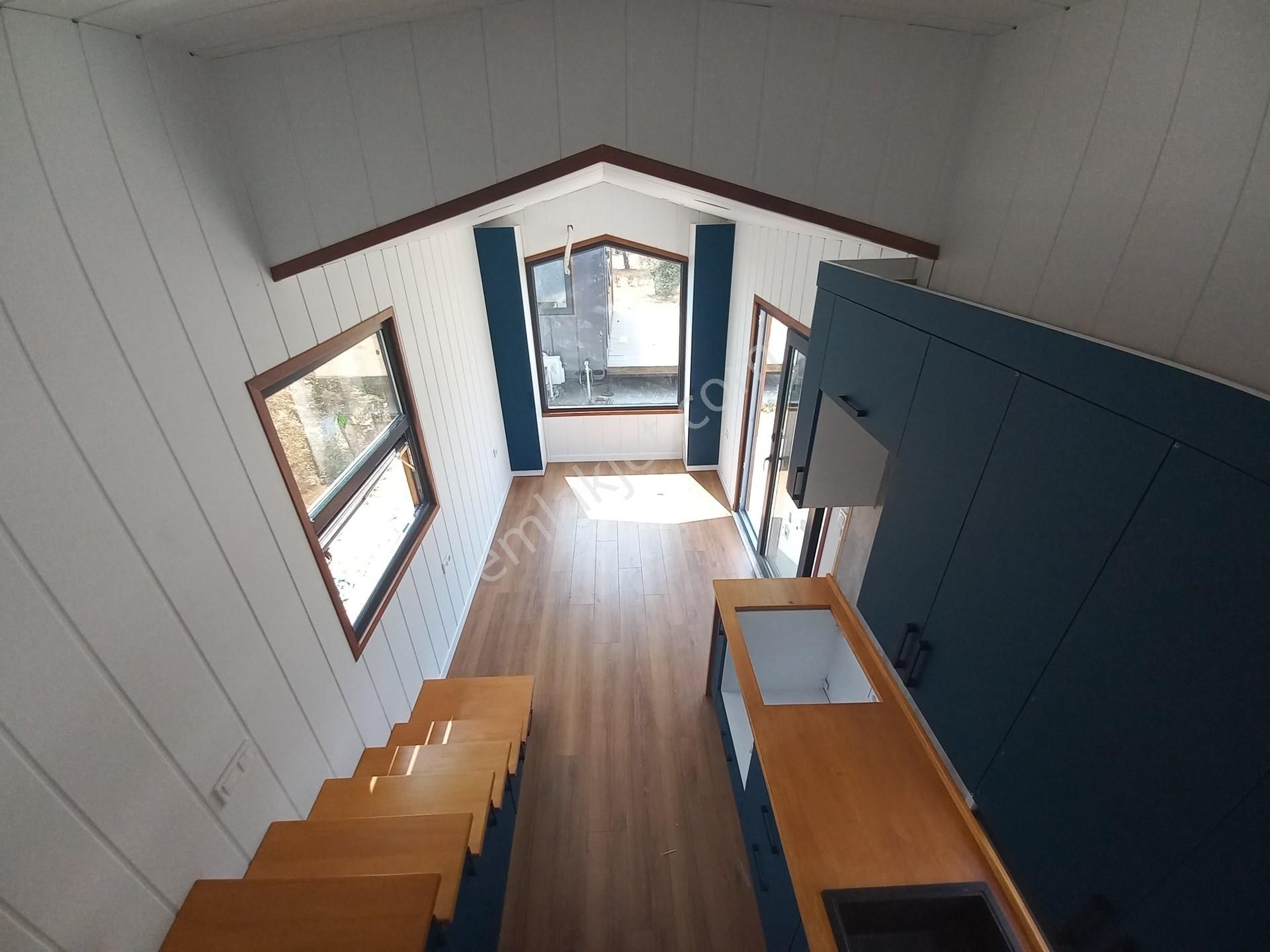 Bademler'de Mobilloop Terra 8.0 Tiny House + Tahsis Alanı - Görsel 34