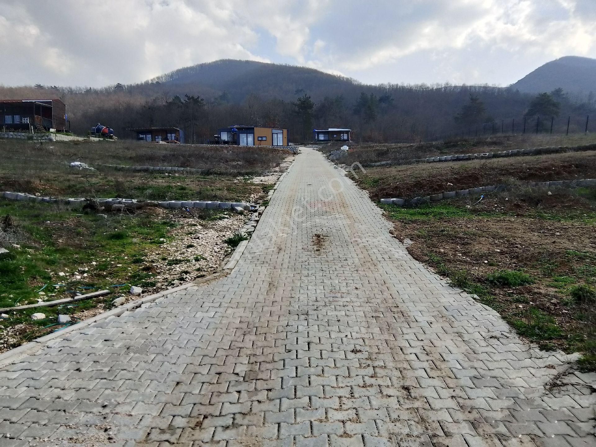 Bursa Nilüfer Atlas Köyde 300m2 Yolu ,suyu Mevcut Doğayla Başbaşa Satılık Hobi Evi Bahçesi. - Görsel 10