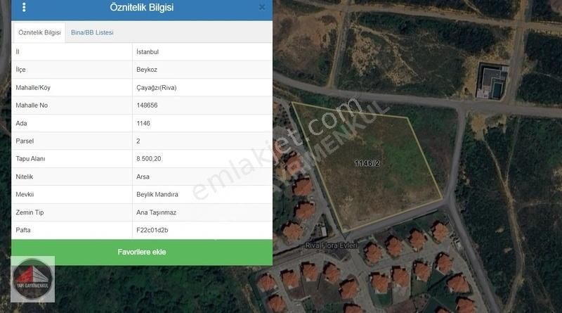 Riva'da Denize Yakın, Oturumun Olduğu Bölgede, Manzaralı Arsa - Görsel 5