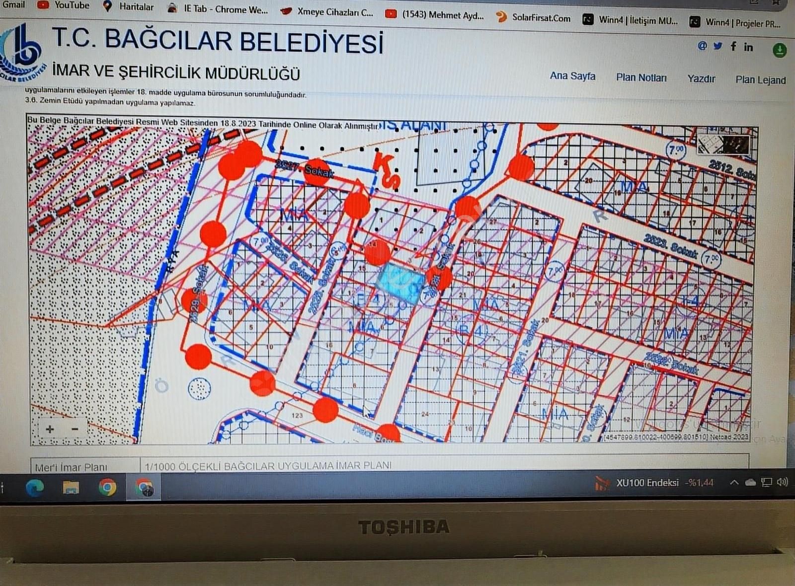 Mahmutbey Hacibostan'da (mia)ticari İmarlı 139 M' Satılık Arsa - Görsel 6