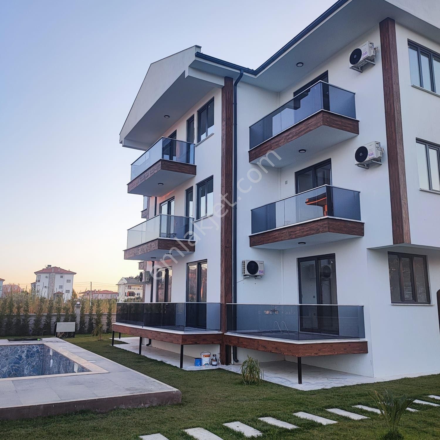 Muğla Dalaman Şerefler Satılık Site İçerisinde 1+1 Havuzlu Daireler - Görsel 5