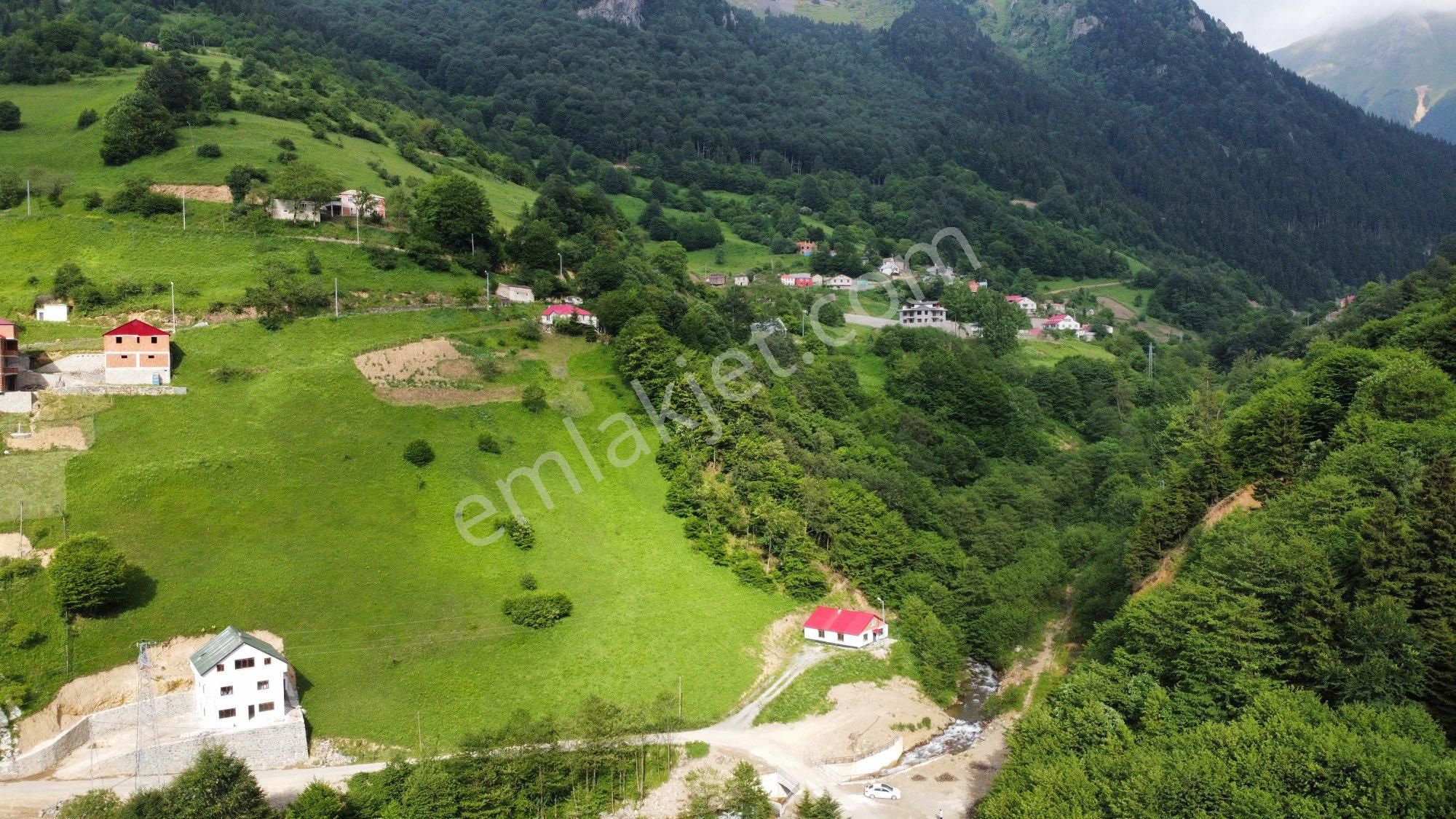 Maçka Güzelyayla Satılık Villa İmarlı DERE KENARI İÇİNDE MÜSTAKİL EV OLAN SATILIK ARAZİ