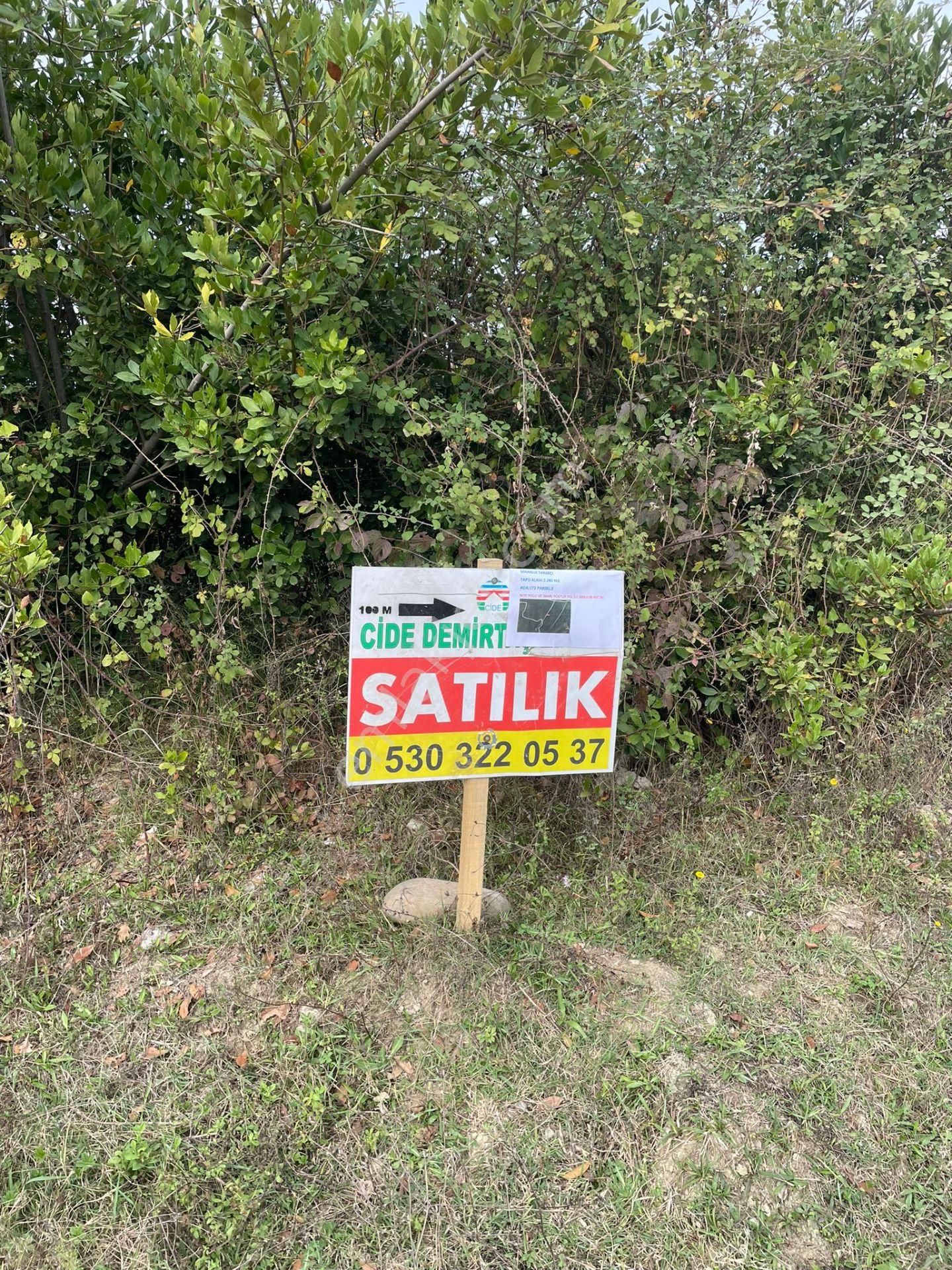 Cide Demirtaş Emlak Güvencesi İle Satılık Tarla - Görsel 5