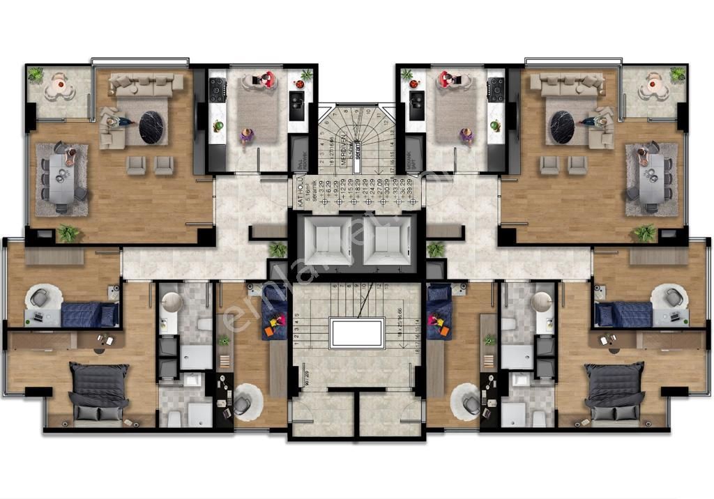 Kadıköy Bostancı Satılık Residence  FDN'den Bostancı Sahile Yakın Yatırımlık Proje Fırsatı(2+!,4+1)