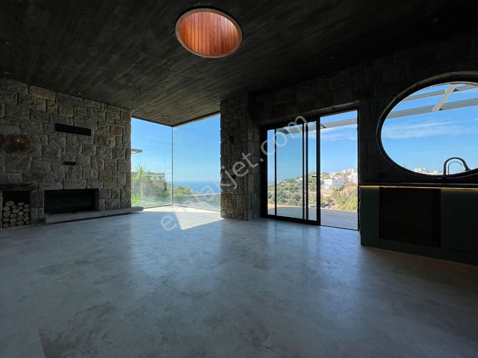 Bodrum Yalıkavak'ta Satılık Deniz Manzaralı 4+2 Müstakil Taş Villa - Görsel 14