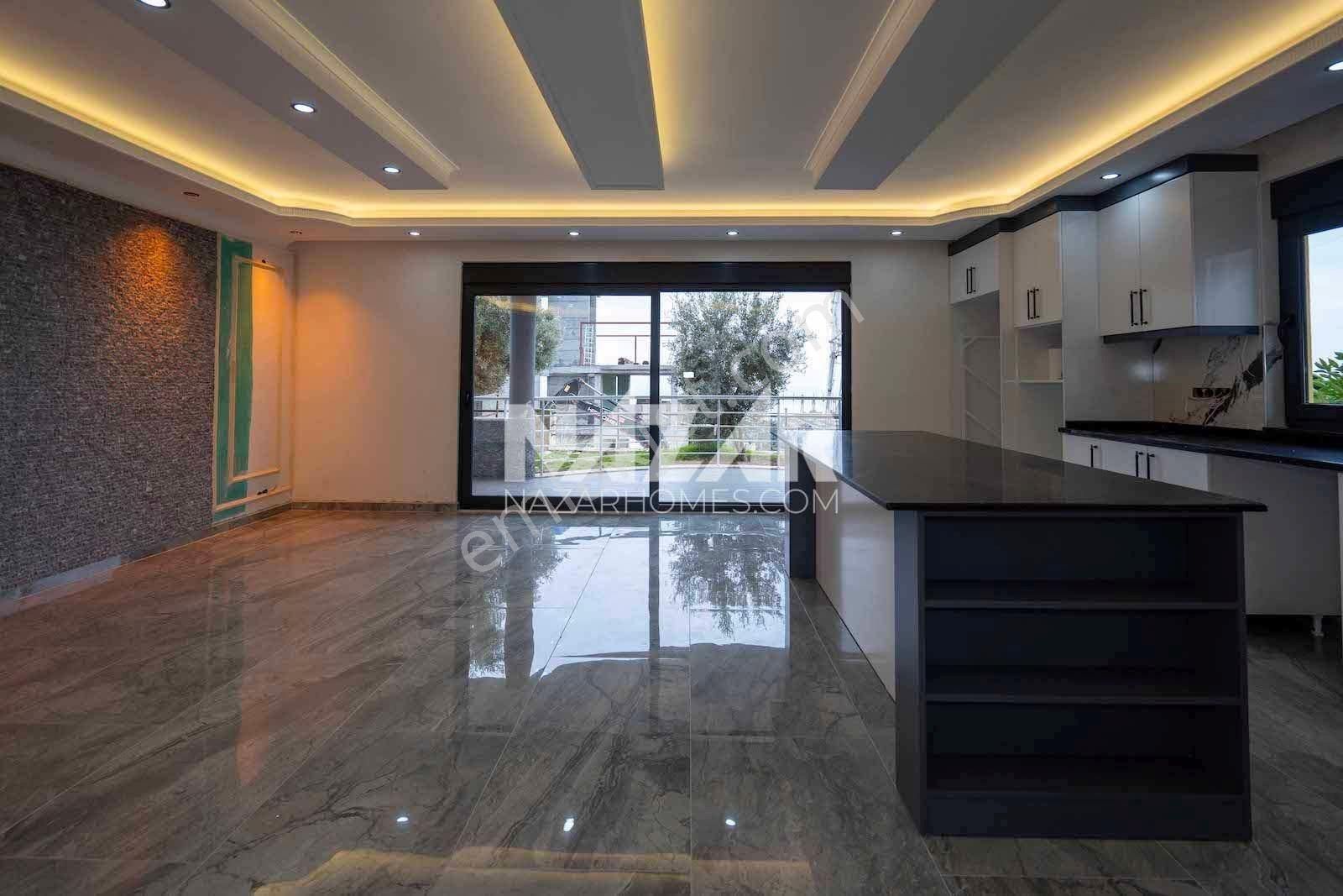 Alanya'da Satılık Deniz Ve Doğa Manzaralı İkiz Villa - Görsel 20